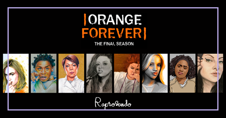 Poster da nova temporada de Orange is the new black feita por fãs de diferentes países.