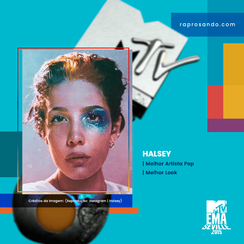 Halsey foi um dos grandes destaques da noite no EMA 2019