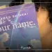 Foto do livro "Your Name" da Verus Editora