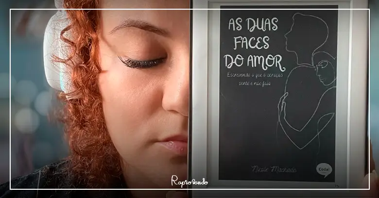 Foto do livro "As Duas Faces do Amor" da Editora Codal