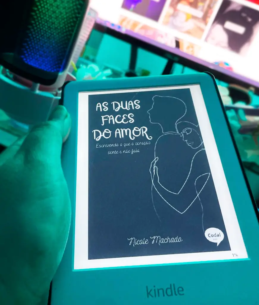 Foto do livro "As Duas Faces do Amor" por Nicola Machado