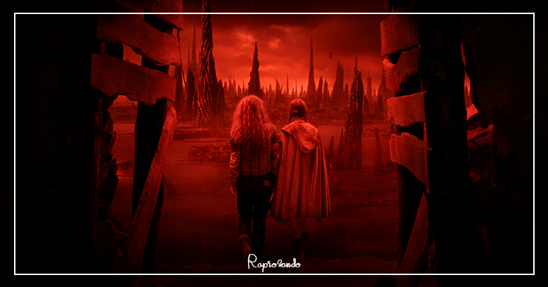 Imagem de capa do artigo Stranger Things Vol 2, com atmosfera sombria e estética dos anos 80, destacando o tom dramático da temporada final e seus personagens centrais.